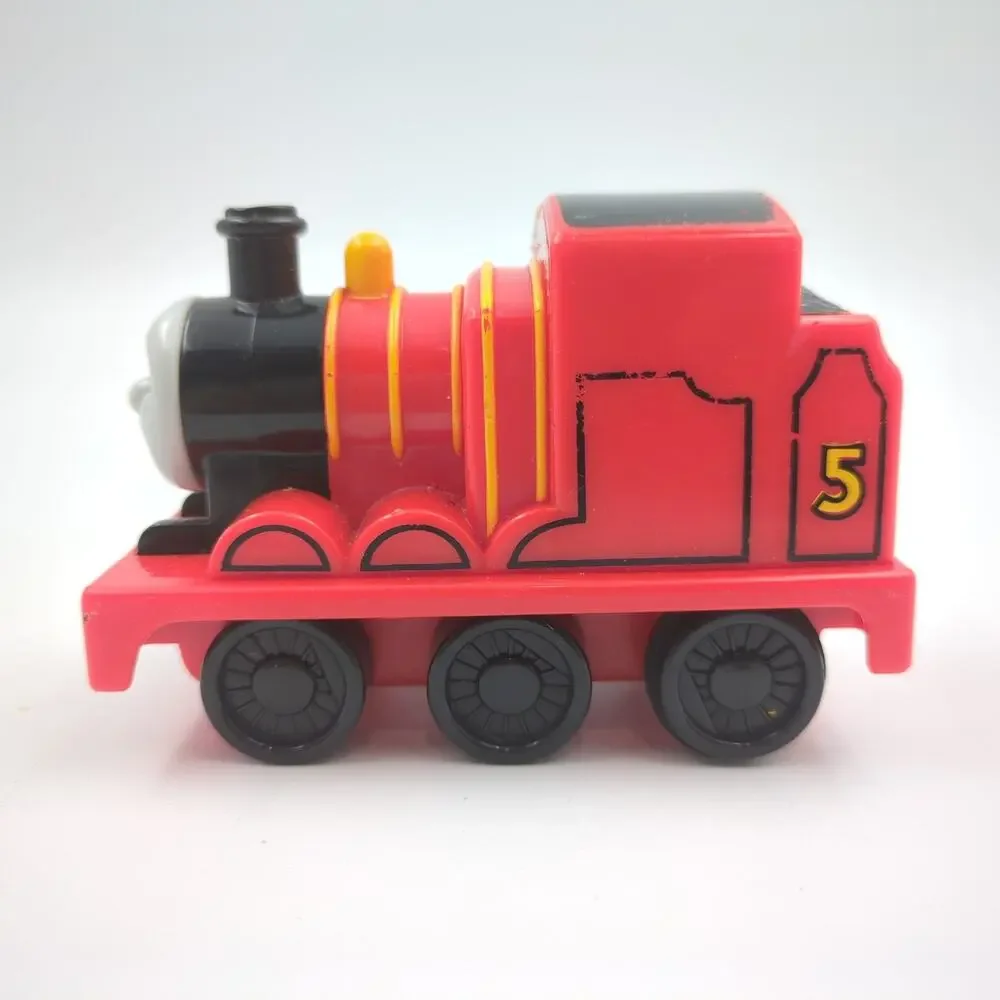 Thomas & Friends James The Red Engine Push-Along Toy Train #5 Diecast Plastic